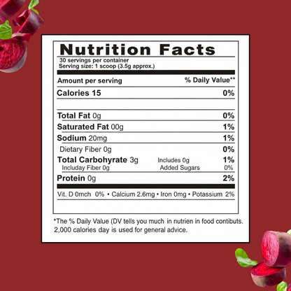 Naturelle™ Organic Beet Root Powder