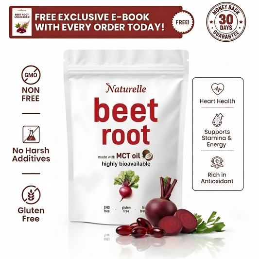 Naturelle™ Beetroot Softgels with MCT Oil