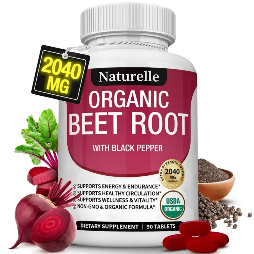 Naturelle™ Organic Beet Root Tablets