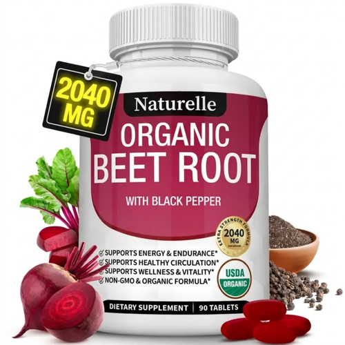 Naturelle™ Organic Beet Root Tablets