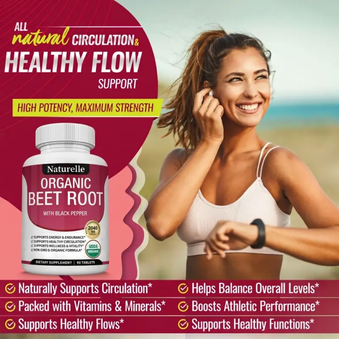 Naturelle™ Organic Beet Root Tablets