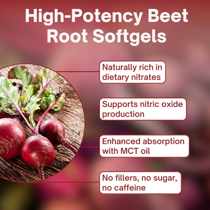 Naturelle™ Beetroot Softgels with MCT Oil