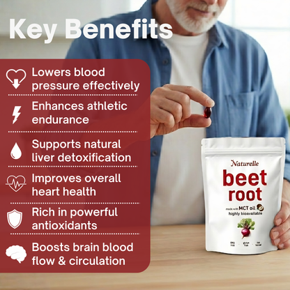Naturelle™ Beetroot Softgels with MCT Oil